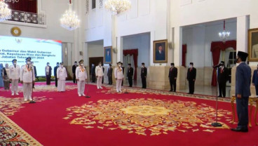 Dilantik Jokowi, Ini Program Prioritas Gubernur Sumbar, Kepri & Bengkulu