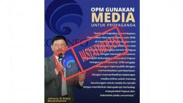 Cek Fakta: Menkominfo Tuding OPM Lakukan Proganda via Media Daring?