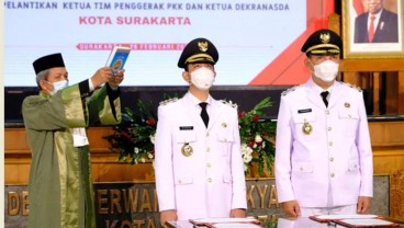 Pidato Pertama Putra Sulung Jokowi Gibran Usai Dilantik Jadi Wali Kota Solo