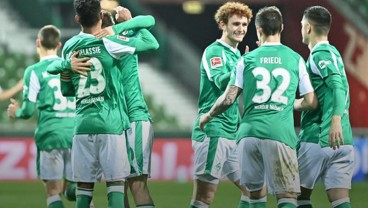 Werder Bremen Hentikan 5 Kemenangan Beruntun Frankfurt di Bundesliga