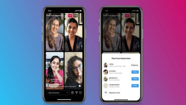 Asik, Instagram Live Rooms Kini Bisa Tampilkan 4 Pengguna Sekaligus
