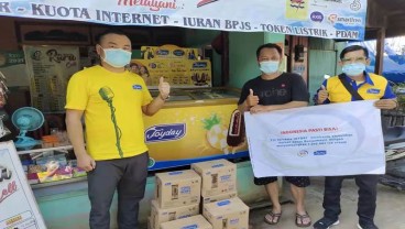 GAFI Salurkan Bantuan untuk Reseller Korban Banjir Banjarmasin