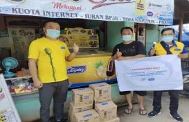 GAFI Salurkan Bantuan untuk Reseller Korban Banjir Banjarmasin