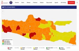 Setahun Covid-19 di Indonesia, 16 Daerah di Jatim Zona Kuning
