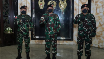 Panglima TNI Lantik Novyan Samyoga sebagai Pangkohanudnas
