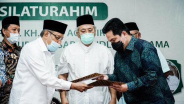 Erick Thohir Angkat Ketum PBNU Said Aqil Jadi Komut Kereta Api