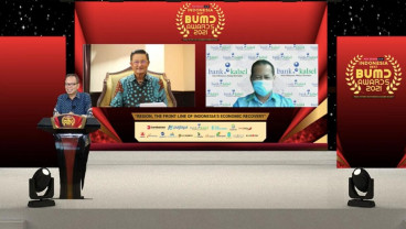 Bank Kalsel Raih Penghargaan Indonesia Best BUMD Awards 2021 Atas Upaya Pemulihan Ekonomi Nasional