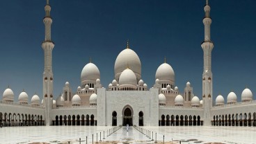 Hadiah Putra Mahkota UEA untuk Jokowi, Ini Penampakan Masjid Mewah Sheikh Zayed