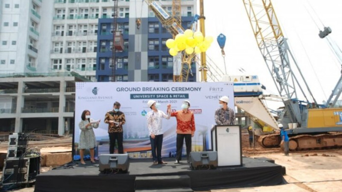 Pembangunan Kingland Avenue di Serpong Tangerang Dipercepat
