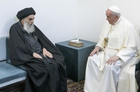 Kunjungan ke Irak, Paus Fransiskus Temui Ayatollah…