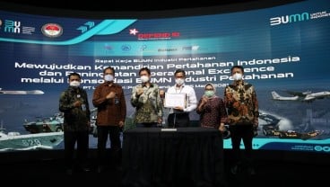 Wamen BUMN I dan Wamen Pertahanan Bahas BUMN Indhan di Len Industri