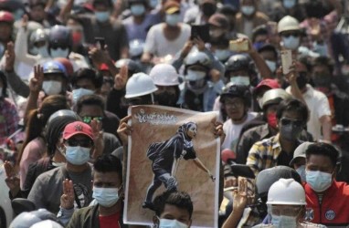 Lagi-Lagi Demonstran di Myanmar Tewas Akibat Tertembak di Kepala