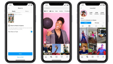 Video Instagram Reels Dapat Dibagikan Langsung ke Facebook