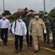 Menhan Prabowo Tinjau Lahan Singkong di Lahan Food Estate Kalteng