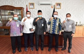 Bank Riau Kepri Sosialisasikan Konversi jadi Bank Syariah ke Wali Kota Dumai