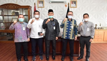 Bank Riau Kepri Sosialisasikan Konversi jadi Bank Syariah ke Wali Kota Dumai