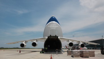 Wow, Ini Penampakan Pesawat Kargo Terbesar Kedua di Bandara YIA