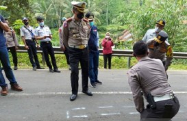 Bus Dilarang Gunakan Jalur Wado-Garut 