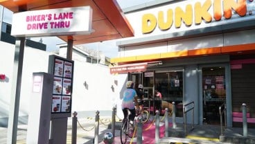 Dunkin di Filipina Buka Jalur Khusus Pengendara Sepeda