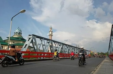 Jembatan Bandar Ngalim Kediri Bakal Diperlebar
