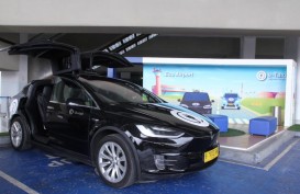Taksi Tesla di Bandara Soekarno-Hatta, Begini Cara Pesannya