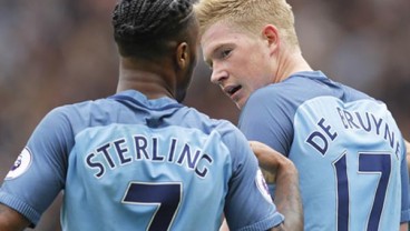 Liga Champions, De Bruyne dan Gundogan Bawa City ke Perempat Final 