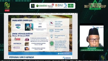 Danone Dukung Program Digital Preneurship Nahdlatul Ulama  