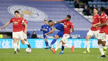 Leicester City Gasak Manchester United, ke Semifinal FA Cup