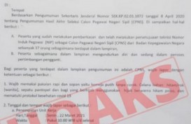 Cek Fakta: Kemendikbud Panggil CPNS 2019