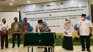 Bantu Pantau PAD Berau, Bankaltimtara Tandatangani Kerja Sama Penyediaan Aplikasi Dashboard