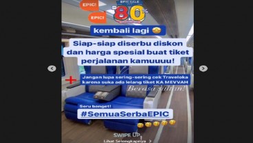 Besok! Traveloka Epic Sale: Hotel-Tiket Pesawat Diskon hingga 80 Persen