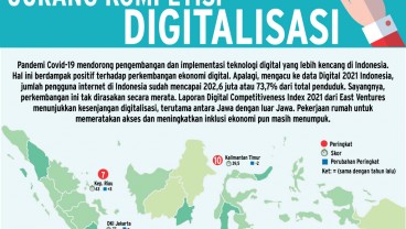 Lebarnya Jurang Daya Saing Digital Indonesia