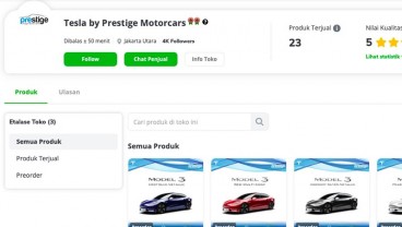 Toko Resmi Tesla di Tokopedia Banjir Komentar Kocak Netizen