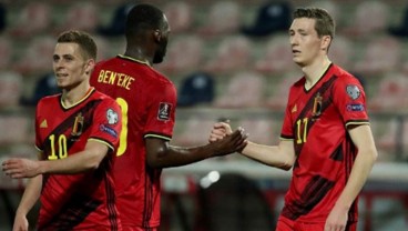 Pra-Piala Dunia 2022: Belgia Terkam Belarusia, Wales Tekuk Ceko