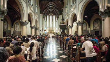 Taat Jalankan Prokes, Gereja Katedral Tetapkan Sejumlah Aturan 