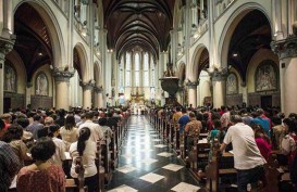 Taat Jalankan Prokes, Gereja Katedral Tetapkan Sejumlah Aturan 