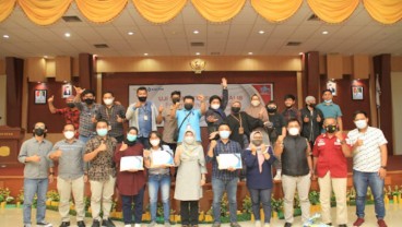 Gelar Uji Kompetensi Wartawan, Forum Jurnalis Bontang Gandeng Bisnis Indonesia Group 