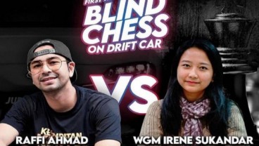 Wah! Raffi Ahmad Bermain Remis Lawan Grand Master Irene Sukandar