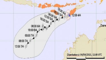 Nusa Tenggara Timur Dihantam Siklon Seroja, Begini Dampaknya