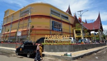 Direnovasi Sejak 2019, Pasar Pariaman Resmi Beroperasi