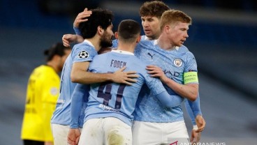 Meski Kalah 1-2 dari Man City, Peluang Dortmund Tetap Terbuka