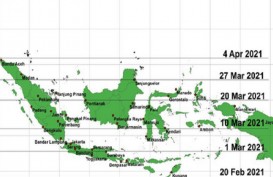 BMKG: Sejumlah Provinsi Berpotensi Hujan Lebat dengan Angin Kencang