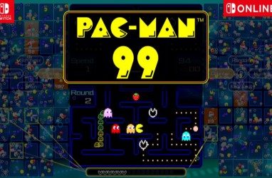 Gim Klasik Pac Man Berkonsep Battle Royale Hadir di Nintendo Switch 