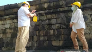 Minyak Atsiri Resmi Jadi Bahan Perawatan Candi Borobudur