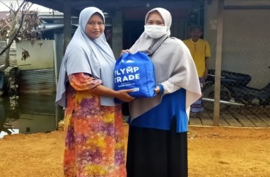 Olymp Trade Bantu Korban Banjir di Kalsel