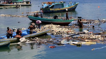 Badai Seroja Tenggelamkan Sebagian Desa di Kupang