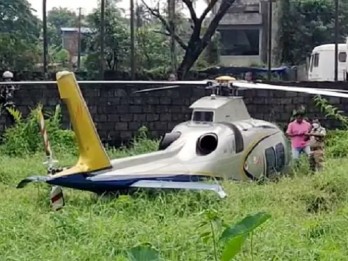 Bos Jaringan Pasar Swalayan Lulu Alami Kecelakaan Helikopter