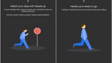 Keren, di Google Ada Fitur yang Ingatkan Pengguna Tak Main HP Saat Berjalan 