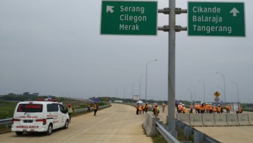 Konstruksi Tol Serang-Panimbang Seksi 1 Rampung Bulan Ini