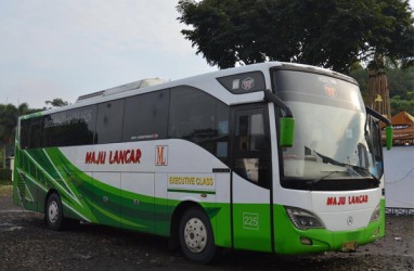 Perusahaan Otobus Maju Lancar Berharap Kompensasi Larangan Mudik